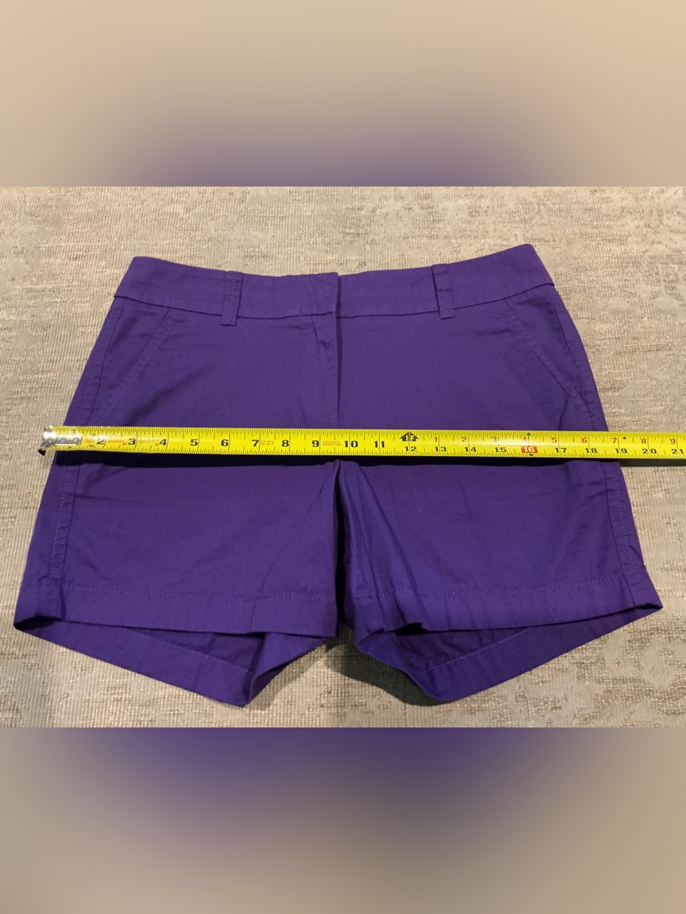 J. Crew Violet Tailored Women's Shorts - Picture 8 of 9